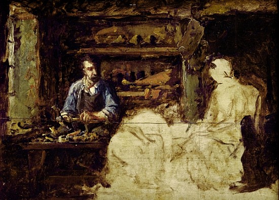 The Shoemaker of Reville, a town near Cherbourg from Guillaume Romain Fouace
