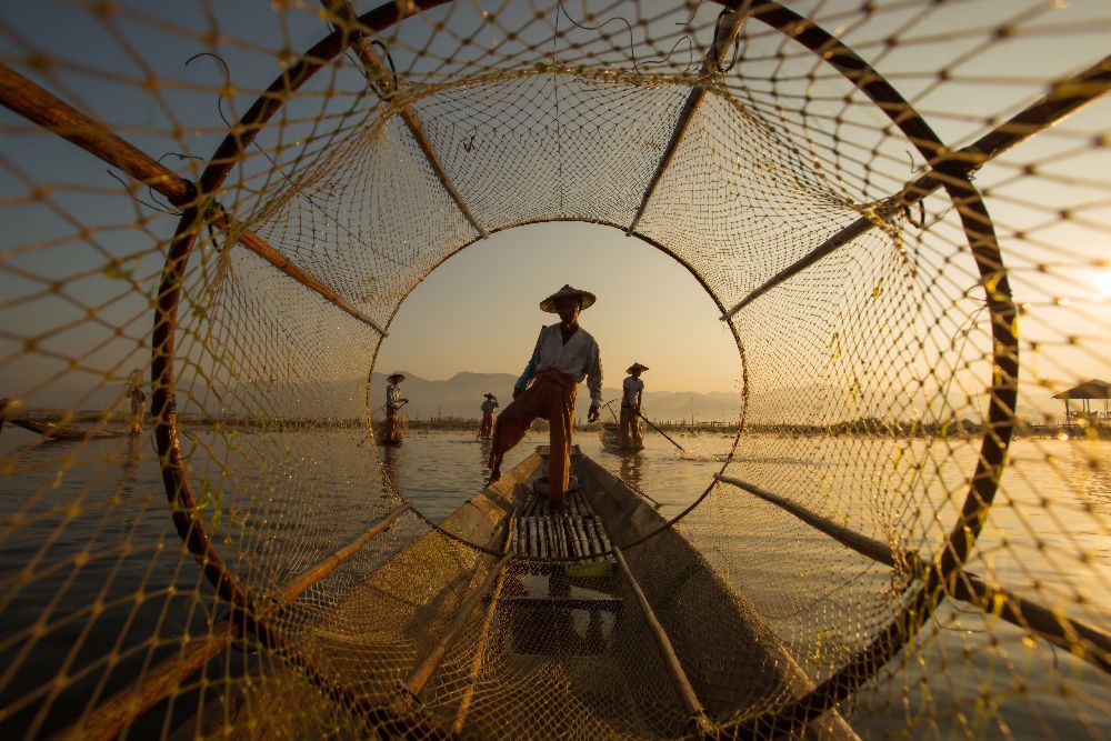 Inle Fisherman from Gunarto Song