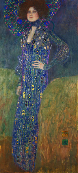 Bildnis Emilie Flöge from Gustav Klimt