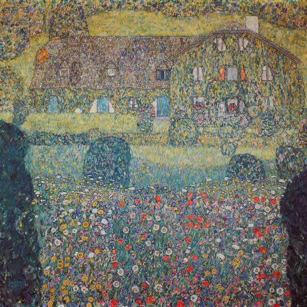 Country House by the Attersee from Gustav Klimt