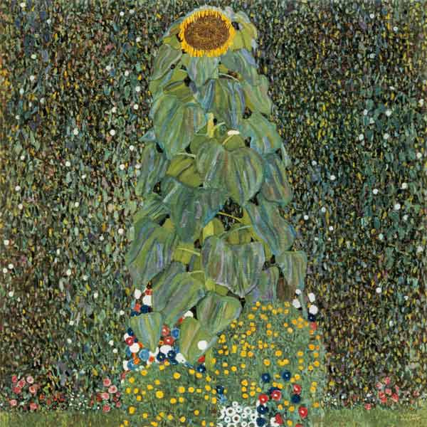 Die Sonnenblume from Gustav Klimt