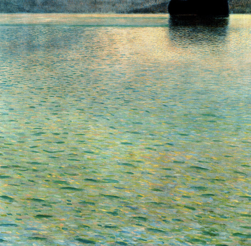 Island im Attersee from Gustav Klimt
