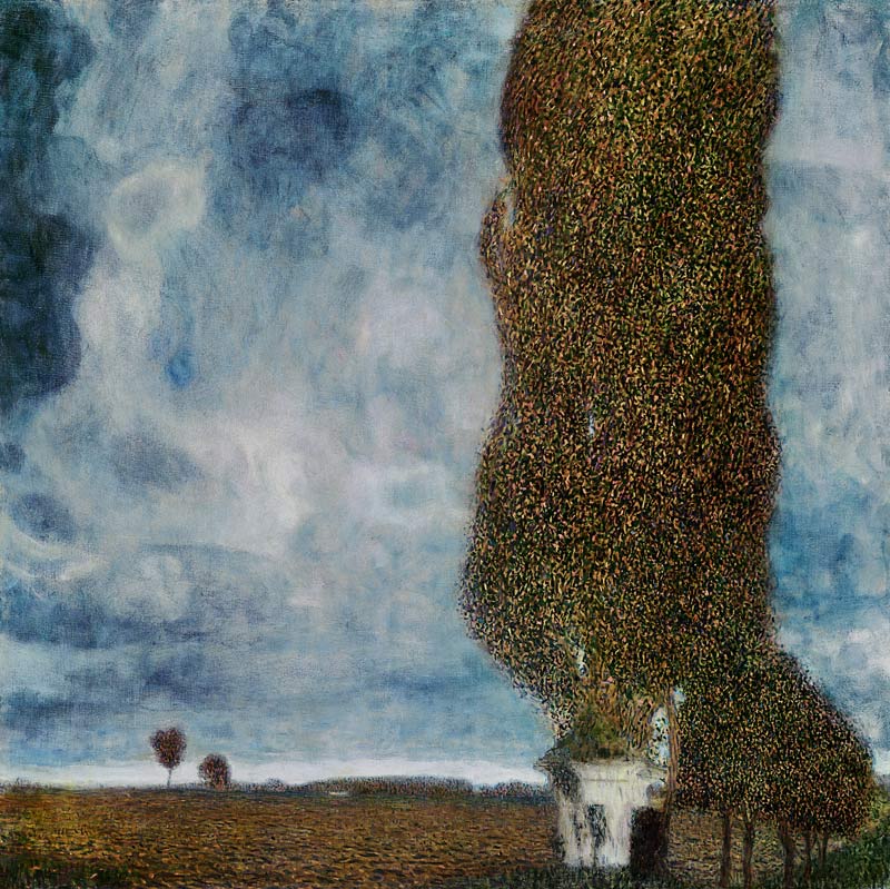 The Big Poplar II from Gustav Klimt