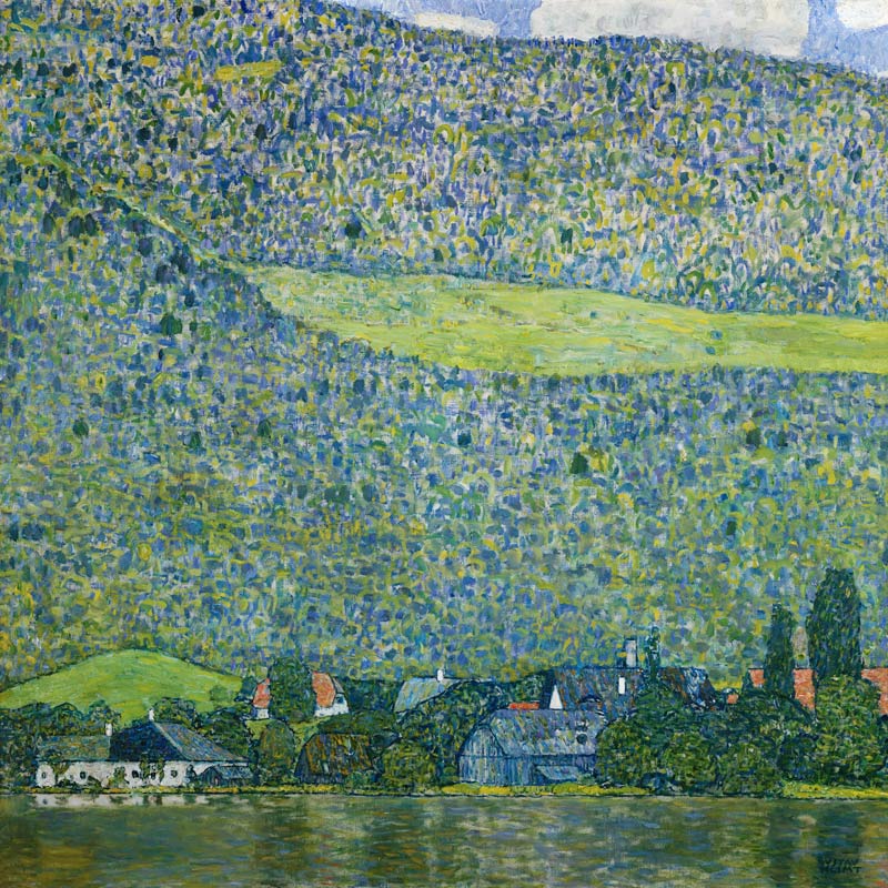 Unterach am Attersee from Gustav Klimt