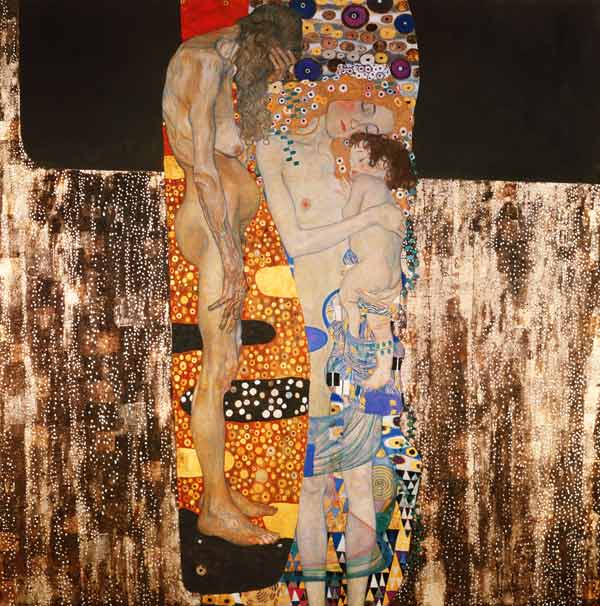 Die drei Lebensalter from Gustav Klimt