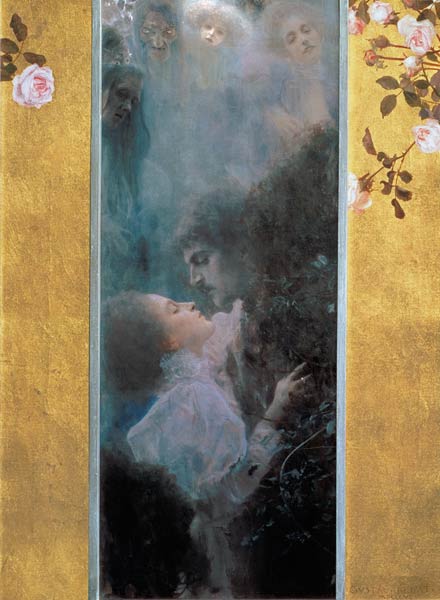 Liebe from Gustav Klimt