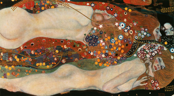 Wasserschlangen II. from Gustav Klimt