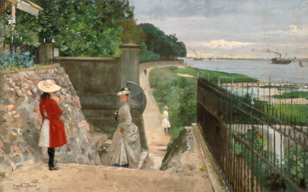 Spaziergang an der Elbe from Gustav Marx