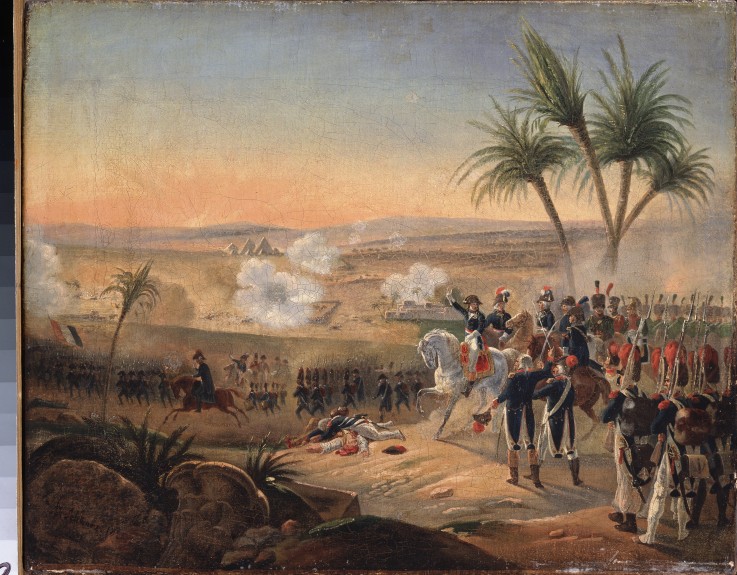 Scene of a military offensive from Gustav Schwarz