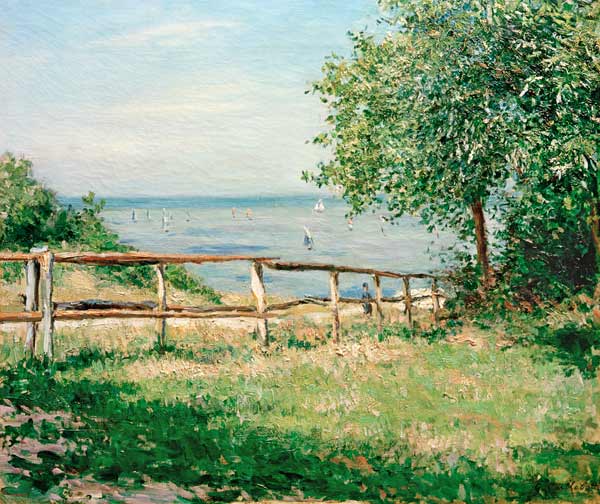 Feld an der Küste from Gustave Caillebotte