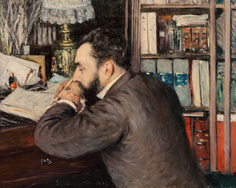 Henri Cordier from Gustave Caillebotte