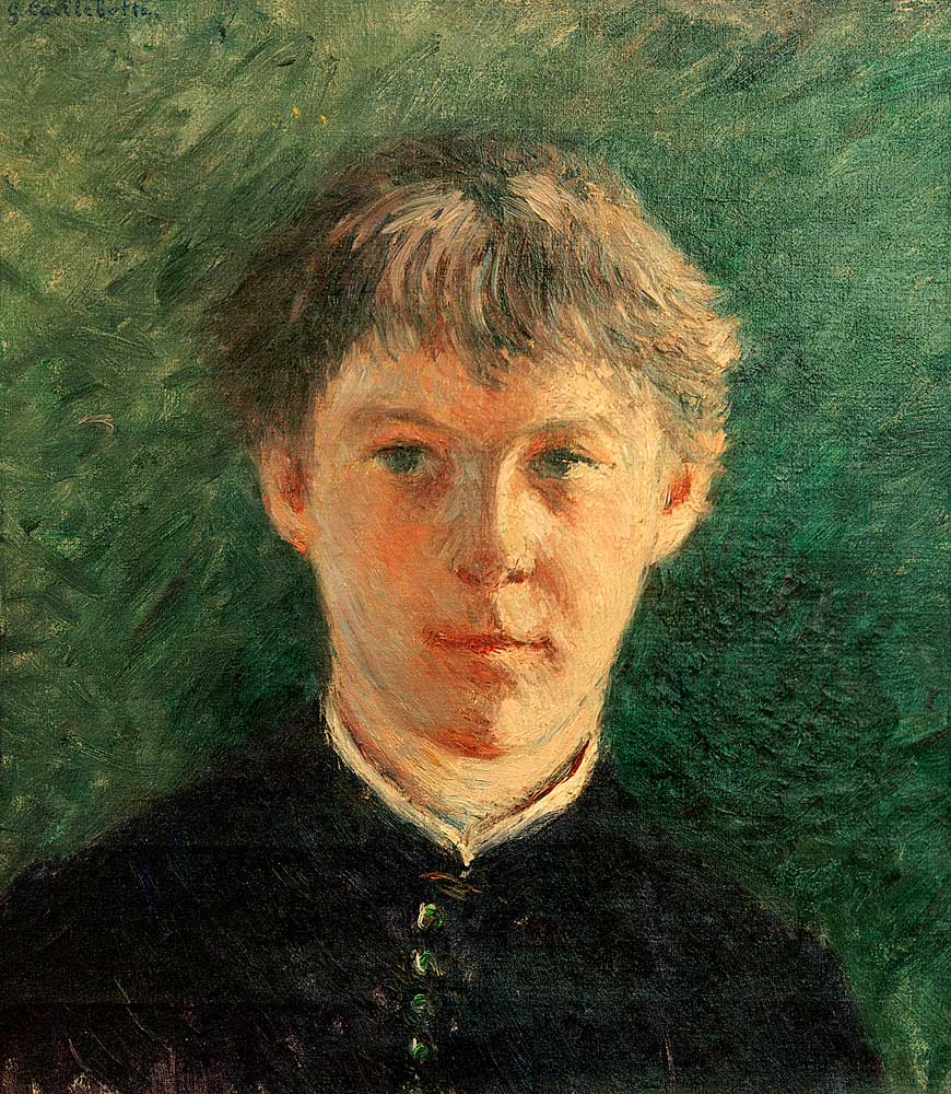 Portrait d''un collégien from Gustave Caillebotte