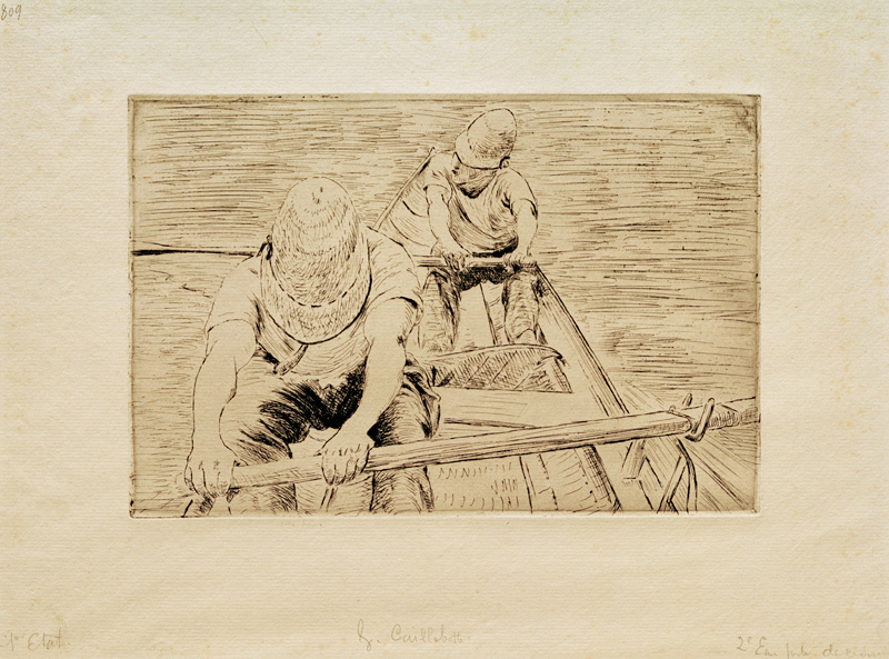 Ruderer from Gustave Caillebotte