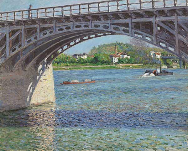Die Brücke bei Argenteuil from Gustave Caillebotte