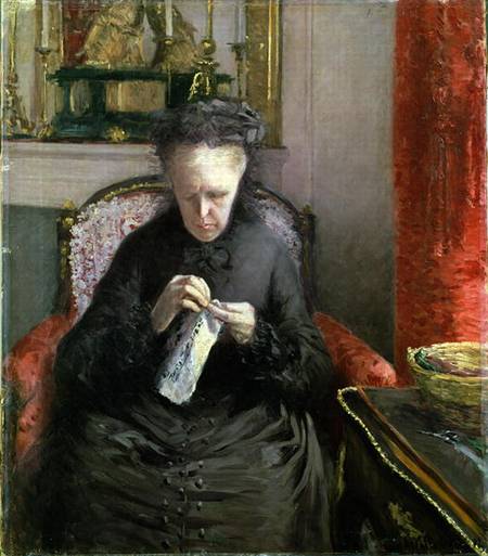Madame Martial Caillebotte from Gustave Caillebotte
