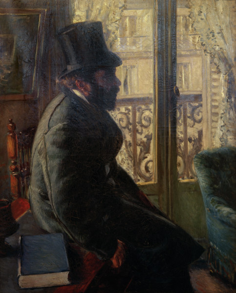 Mann mit Zylinderhut from Gustave Caillebotte