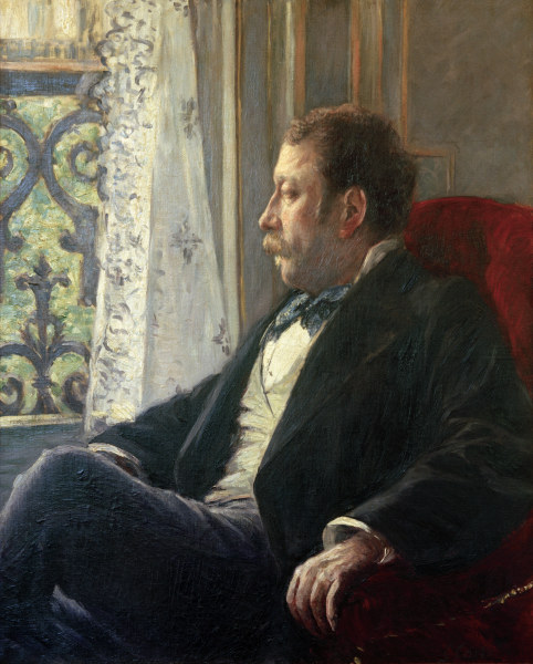 Porträt eines Mannes from Gustave Caillebotte