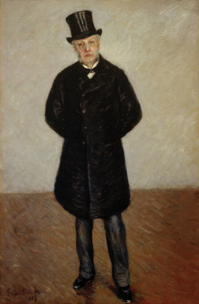Portrait of Jean Daurelle from Gustave Caillebotte