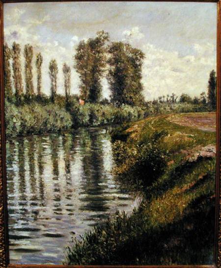 Small Branch of the Seine at Argenteuil from Gustave Caillebotte