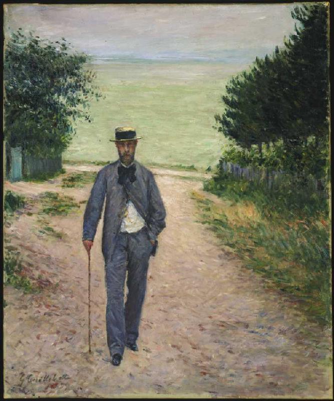 Spaziergänger am Meer from Gustave Caillebotte