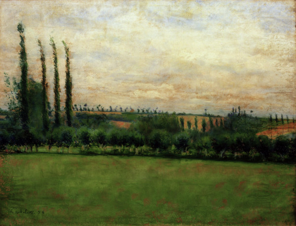 Wiese from Gustave Caillebotte