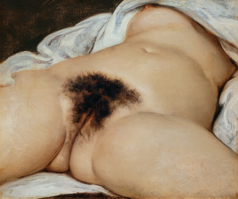 Akt - Der Ursprung der Welt from Gustave Courbet