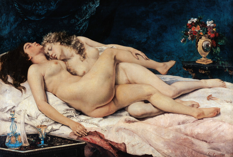 Courbet, Le sommeil from Gustave Courbet
