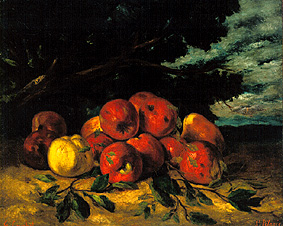 Apfelstilleben from Gustave Courbet