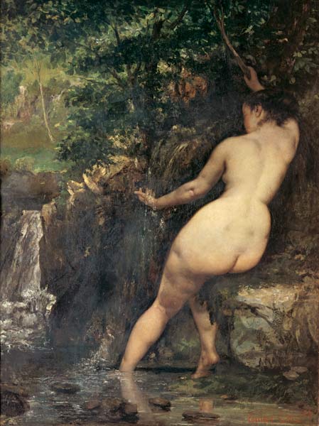 Die Quelle from Gustave Courbet
