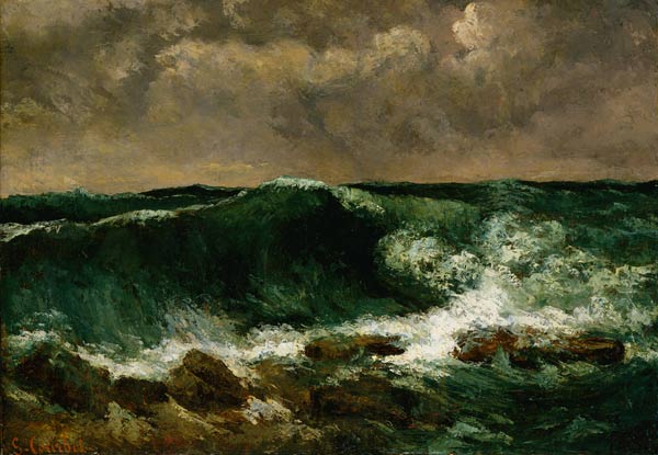 Die Welle from Gustave Courbet