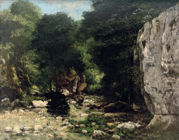 Der Puits Noir from Gustave Courbet