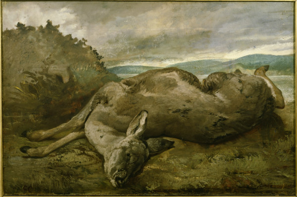 Die Hirschkuh from Gustave Courbet
