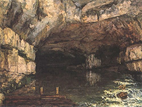 Die Grotte der Loue from Gustave Courbet