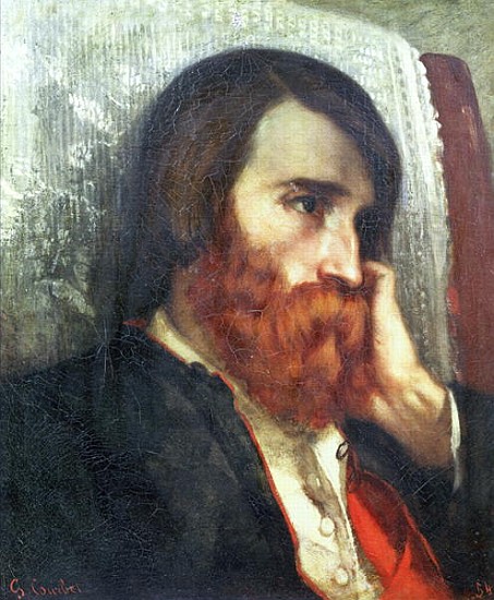 Portrait of Alfred Bruyas from Gustave Courbet