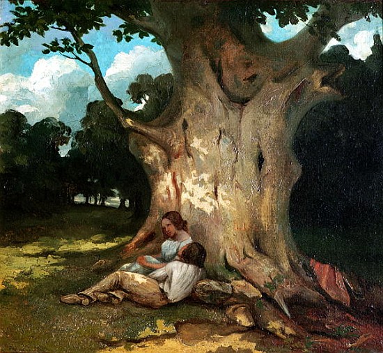 The Large Oak from Gustave Courbet