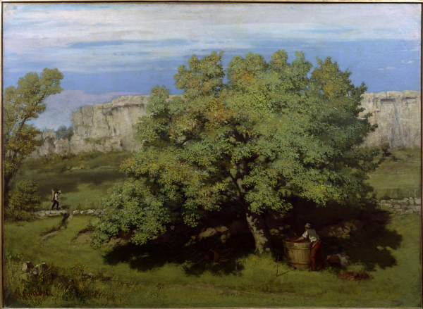 Weinlese bei Ornans from Gustave Courbet