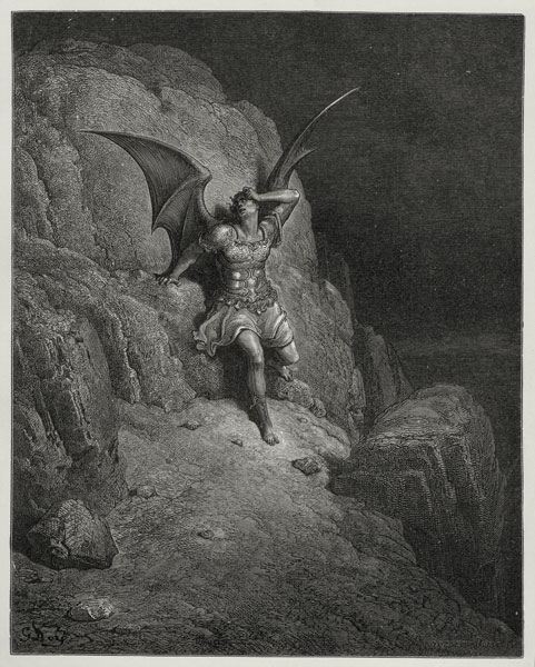 O ich Verdammter! wie soll ich dem Zorn / Der ewigen Verzweiflung je entflieh’n? from Gustave Doré