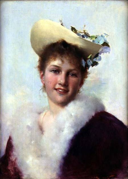The Easter Bonnet from Gustave Jacquet