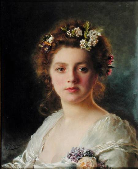 Flora from Gustave Jacquet