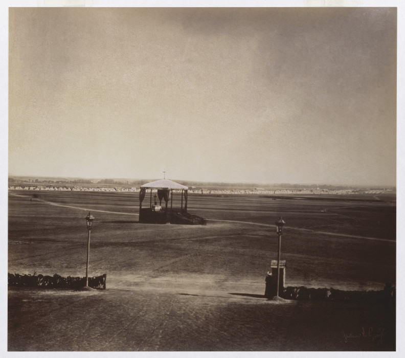Das Manöverfeld in Châlons-sur-Marne from Gustave Le Gray