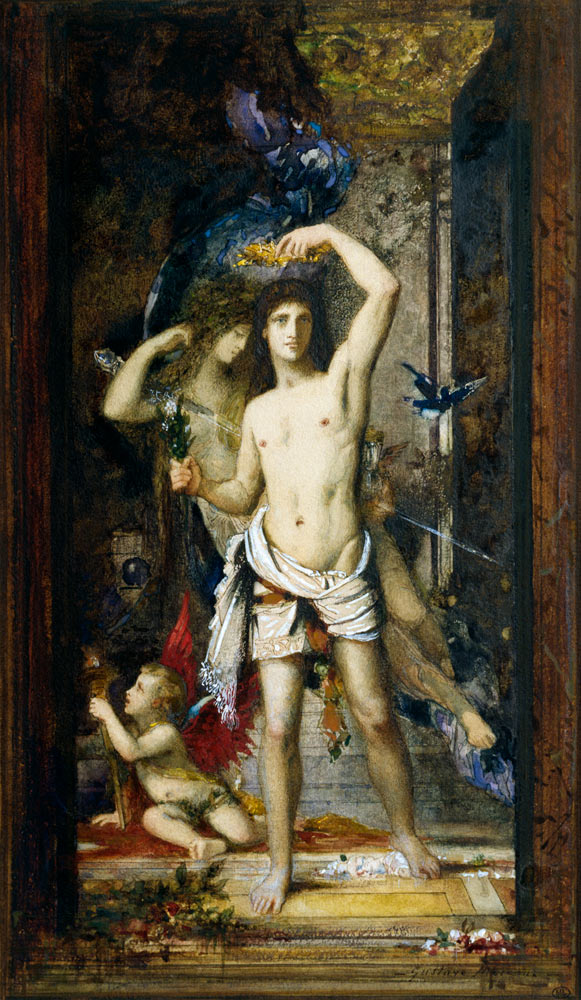 G.Moreau, Le jeune homme et la mort from Gustave Moreau