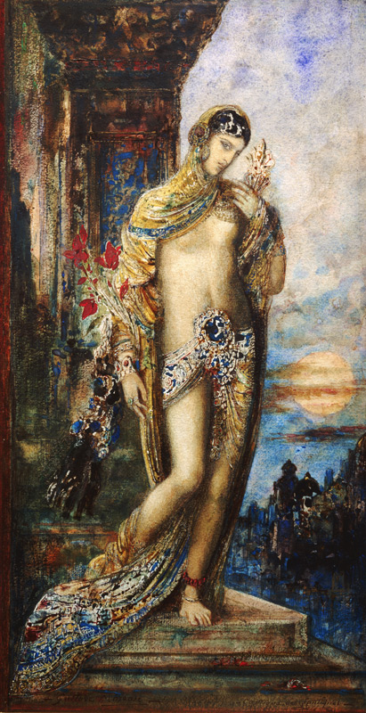 Le Cantique des Cantiques. from Gustave Moreau