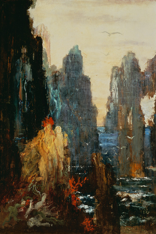 Gustave Moreau / The Sirens from Gustave Moreau