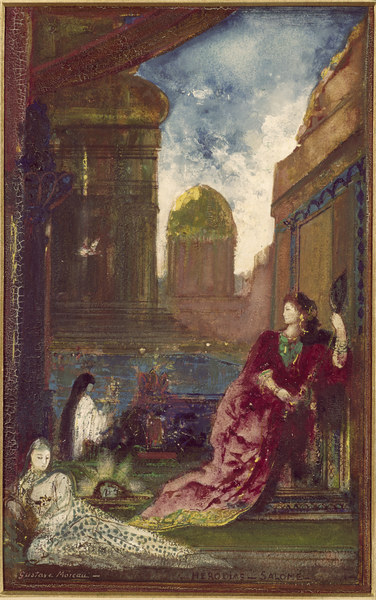 Gustave Moreau, Herodias and Salome / Pa from Gustave Moreau