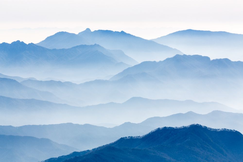 Misty Mountains from Gwangseop eom