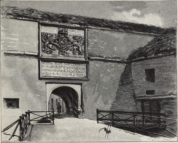 Tor der alten Festung in Komorn from Gyula (Julius) Háry