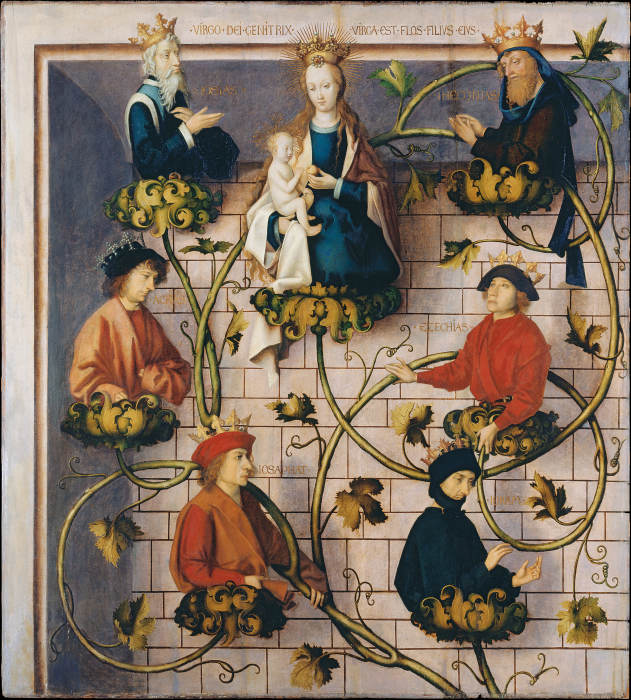 Stammbaum Christi (oberer Teil) from Hans Holbein d. Ä.