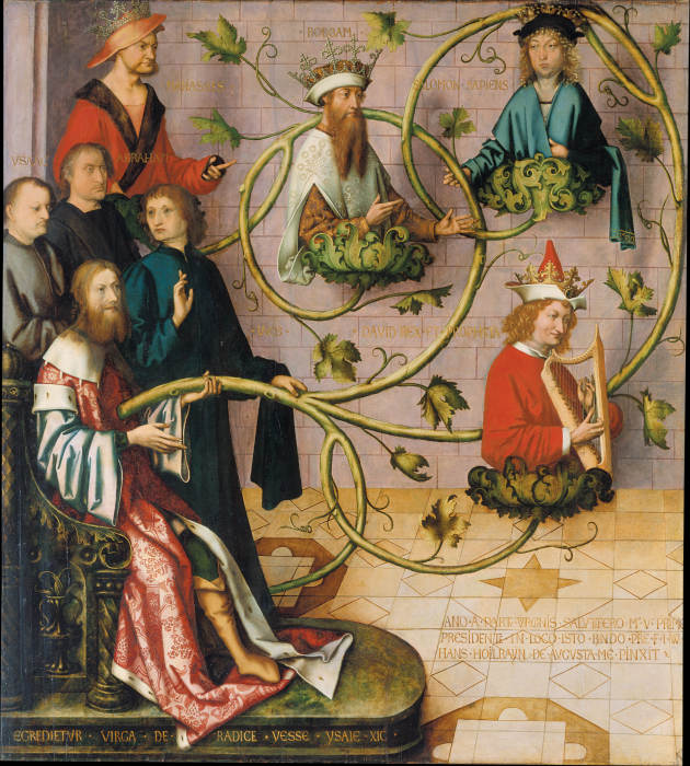 Stammbaum Christi (unterer Teil) from Hans Holbein d. Ä.