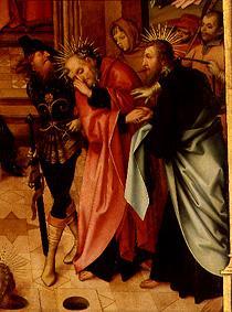 Basilikatafel San Paolo fuori le mura. Abschied der Apostel Petrus und Pau from Hans Holbein d.Ä.