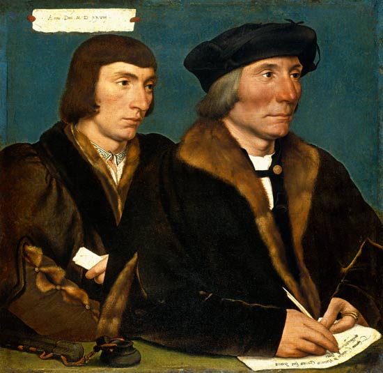 Doppelbildnis des Thomas Godsalve und seines Sohnes Sir John from Hans Holbein d.J.